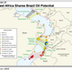 An example of confirmed and suspected analog oil finds between South America and Africa.